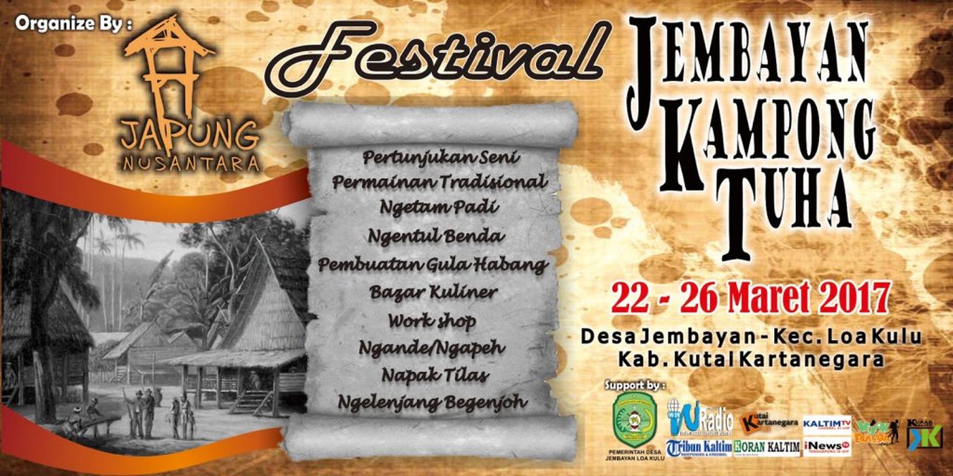 Festival Jembayan Kampong Tuha Membuka Tabir Misteri