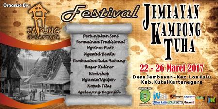 Festival Jembayan Kampong Tuha Membuka Tabir Misteri