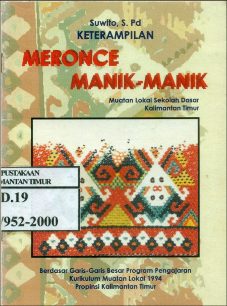 Keterampilan Meronce Manik-manik
