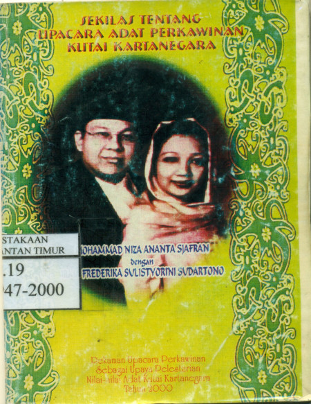 Sekilas Tentang Upacara Adat Perkawinan Kutai Kartanegara